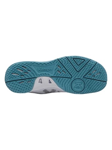 Kempa Hallen-Sport-Schuhe Wing 3.0 Jr in weiß/aqua/schwarz