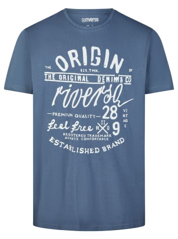 riverso  T-Shirt RIVLeon in Blau