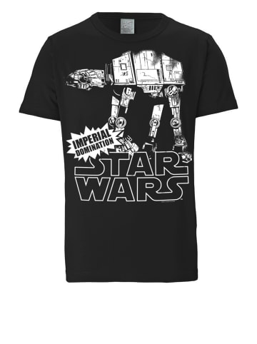 Logoshirt T-Shirt AT- AT - Krieg der Sterne in schwarz