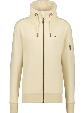 alife and kickin Kapuzensweatjacke, Sweatjacke, Kapuzenjacke, Shirtjacke EliasAK A in creme melange