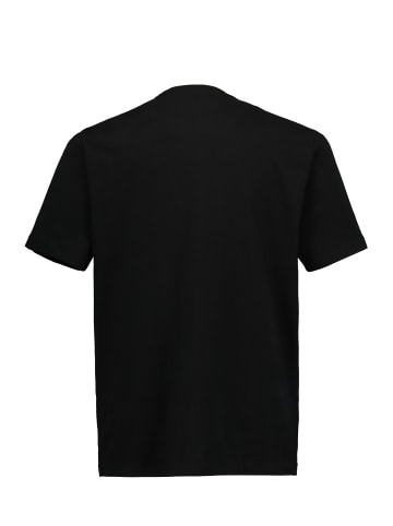 JP1880 Kurzarm T-Shirt in schwarz