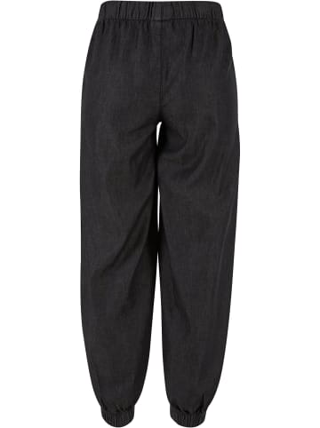 Urban Classics Urban Classics Damen Ladies Light Denim Jogpants in black
