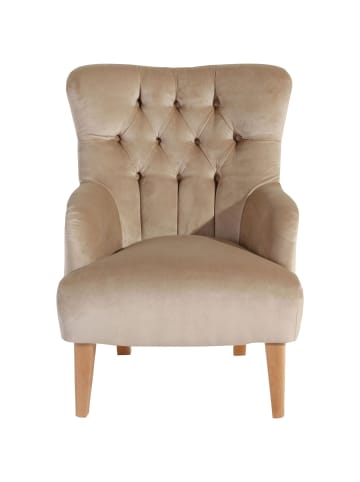 others SESSEL Kaiya Bezug Samtvelours Buche natur / sand