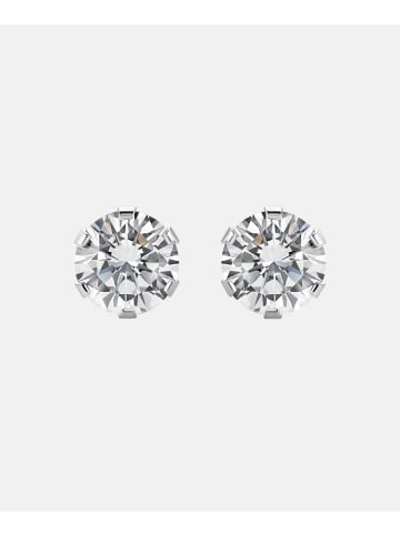 Diamant L'éternel Ohrringe aus 375 Weißgold mit Zirkonia