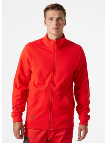 Helly Hansen Pullover "Manchester Zip Sweatshirt" in Rot