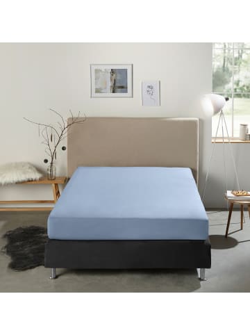 REDBEST Boxspring-Spannbettlaken Denver in hellblau