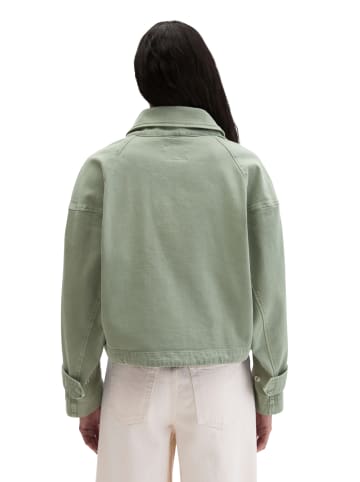 Marc O'Polo Funnel-Neck-Jacke loose in Fresh Sage