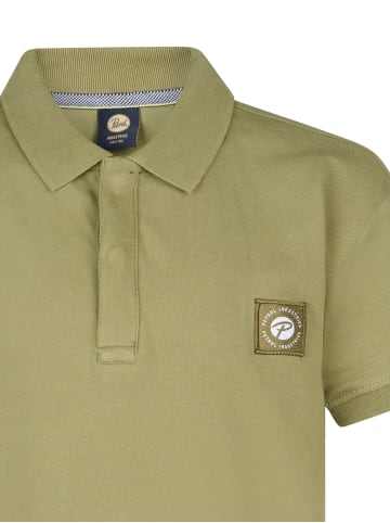 Petrol Industries Klassisches Poloshirt Flaming in Grün