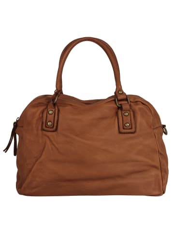 Samantha Look Shopper echt Leder in cognac