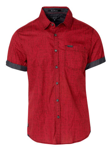 KOROSHI KurzÃ¤rmliges hemd. in rot