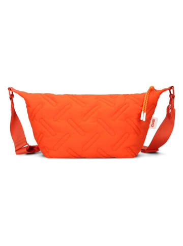 Zwei Cleo Umhängetasche 36 cm in papaya