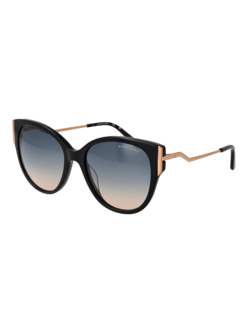 Marciano by Guess Damen Sonnenbrillen Schmetterling Schwarz
