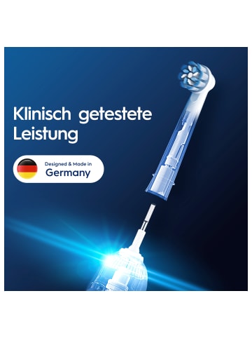 Oral-B Aufsteckbürsten "Pro - Sensitive Clean" in Weiß (10er-Box)