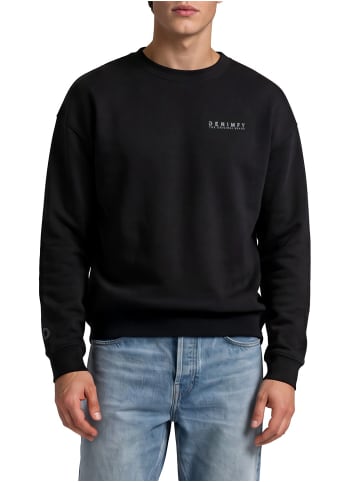 DENIMFY Pullover DFKeno in Schwarz