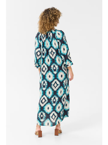 Cream Kleid CRTiah Loose fit in Aqua Tie Dye