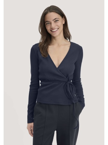 Hessnatur Rib Longsleeve in marine