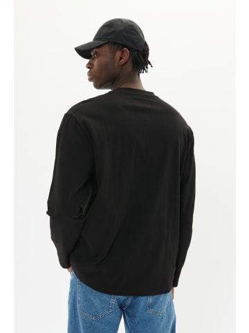 Matinique Langarm-Shirt MAHudson Relaxed fit in Black