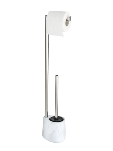 Wenko Stand WC-Garnitur Adrada Keramik, Stand WC-Garnitur Mod. Adrada Keramik in Weiß