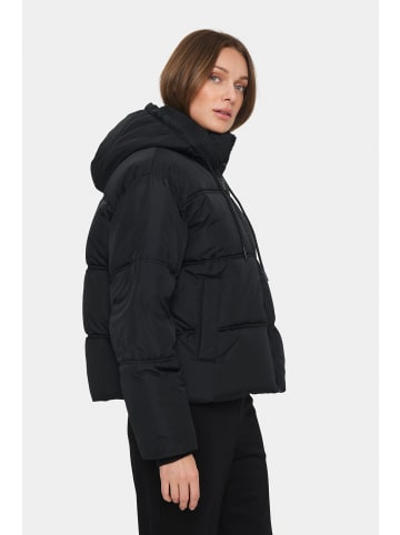 SAINT TROPEZ Jacke FeySZ Lockere Passform in Black