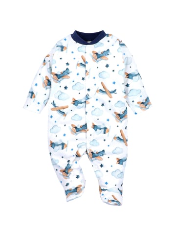 Nini Strampler Flugzeug XT in weiss