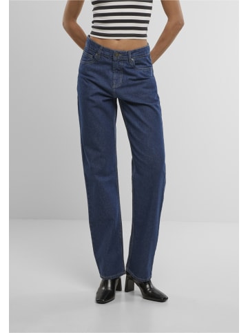 Urban Classics Straight Fit in mid deep blue washed