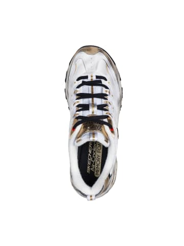 Skechers Sneaker DLITES-VINTAGE VISION in white/black/gold