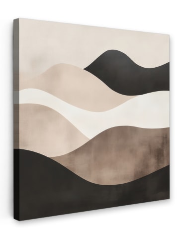 MuchoWow Leinwand Bilder Cappuccino