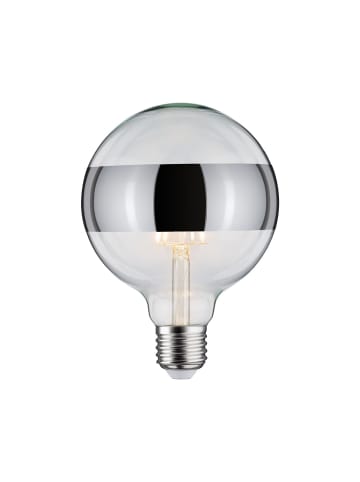 paulmann LED G125 Ringspiegel 640lm E27 2700K 6,5W silber dim F