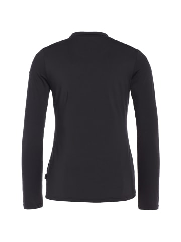 & You Damen W RHINESTONE L/S in Schwarz