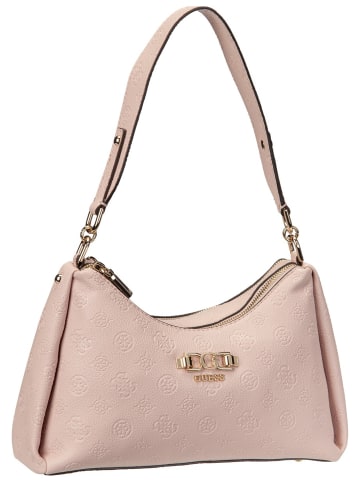 Guess Handtasche Anise Double Zip in Light Rose Logo