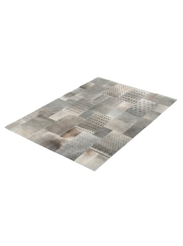 Kayoom Wohnzimmer Teppich – Gleam 560 in grau - silber - rechteckig