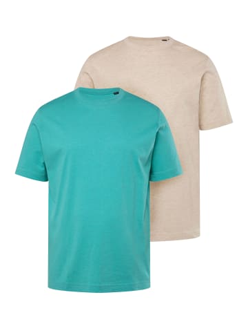 JP1880 Kurzarm T-Shirt in türkis