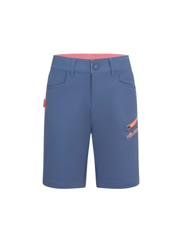 Trollkids Softshell Shorts "Haugesund" in Lotusblau/Koralle