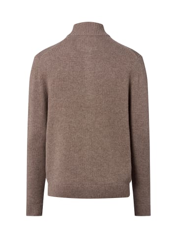 Andrew James Strickjacke in taupe - 0005