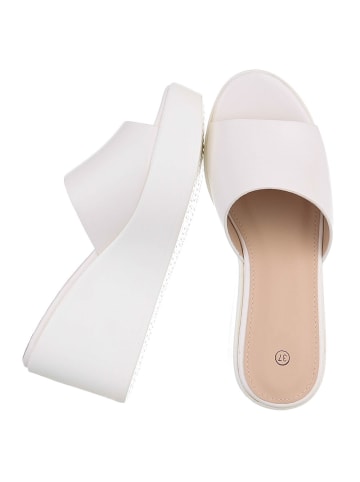 Ital-Design Sandale & Sandalette in Weiß