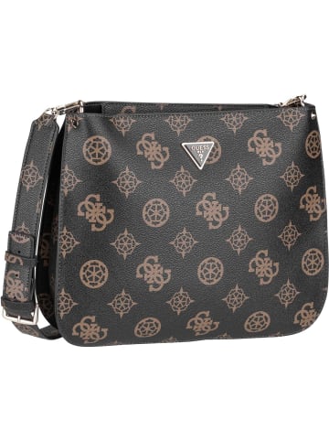 Guess Umhängetasche Meridian Shoulder Bag Logo in Mocha Logo