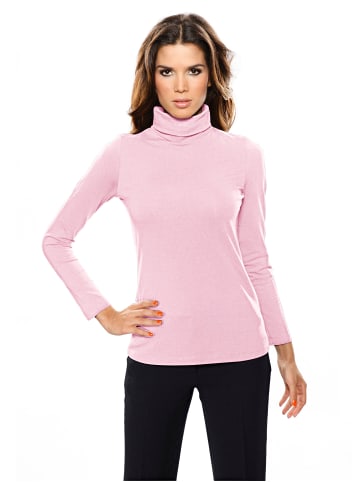 Heine Rollkragen-Shirt in rosé