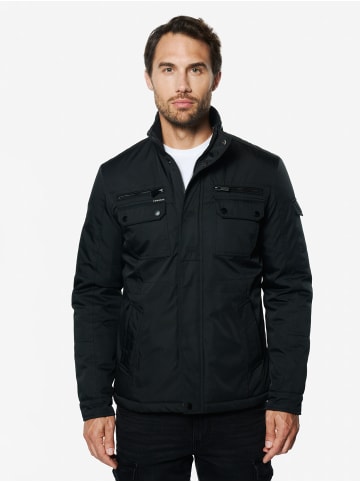 KOROSHI Leichtes, kurze technische Jacke in Schwarz