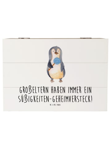 Mr. & Mrs. Panda Erinnerungsbox Großeltern Süßigkeiten mit Spruch in Weiß