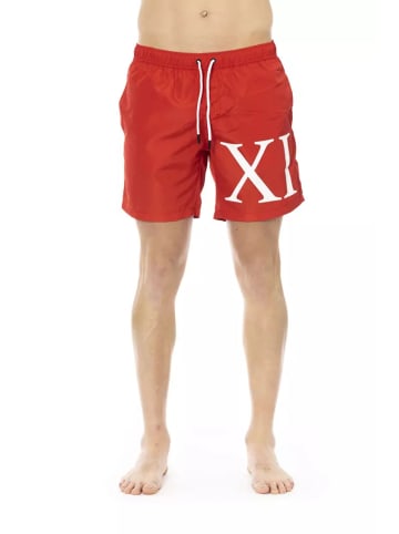 Bikkembergs Rot Polyester Herren Bade Kurz