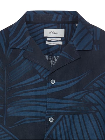 s.Oliver Hemd in marine blau