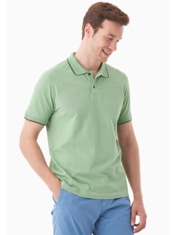 Organication Poloshirt "MOR17801" in Matchagrün