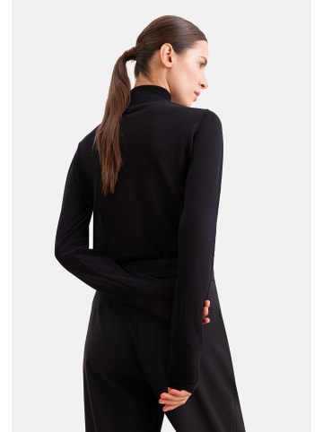 Seidensticker Pullover Slim in Schwarz