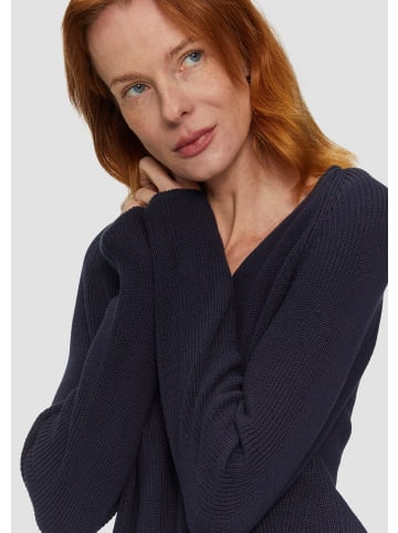 s.Oliver Strickpullover langarm in Blau