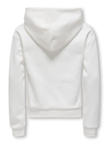 KIDS ONLY Kapuzenpullover in Cloud Dancer