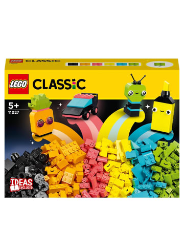 LEGO Bausteine Classic 11027 Neon Kreativ-Bauset - ab 5 Jahre
