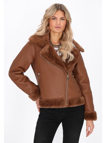 usha FESTIVAL Women Jacket in cognac