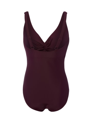 LASCANA Badeanzug in aubergine - 0001