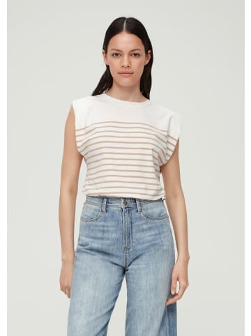 s.Oliver T-Shirt in 84G2_sandstein
