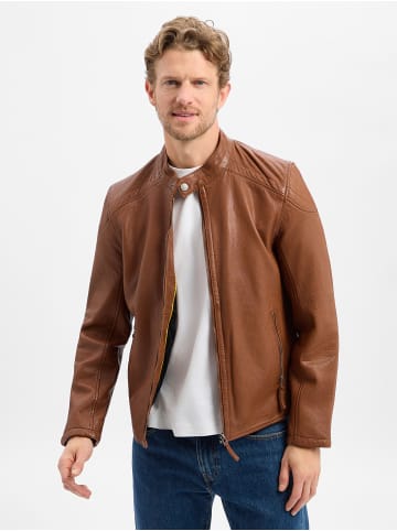 Finshley & Harding Jacke in cognac